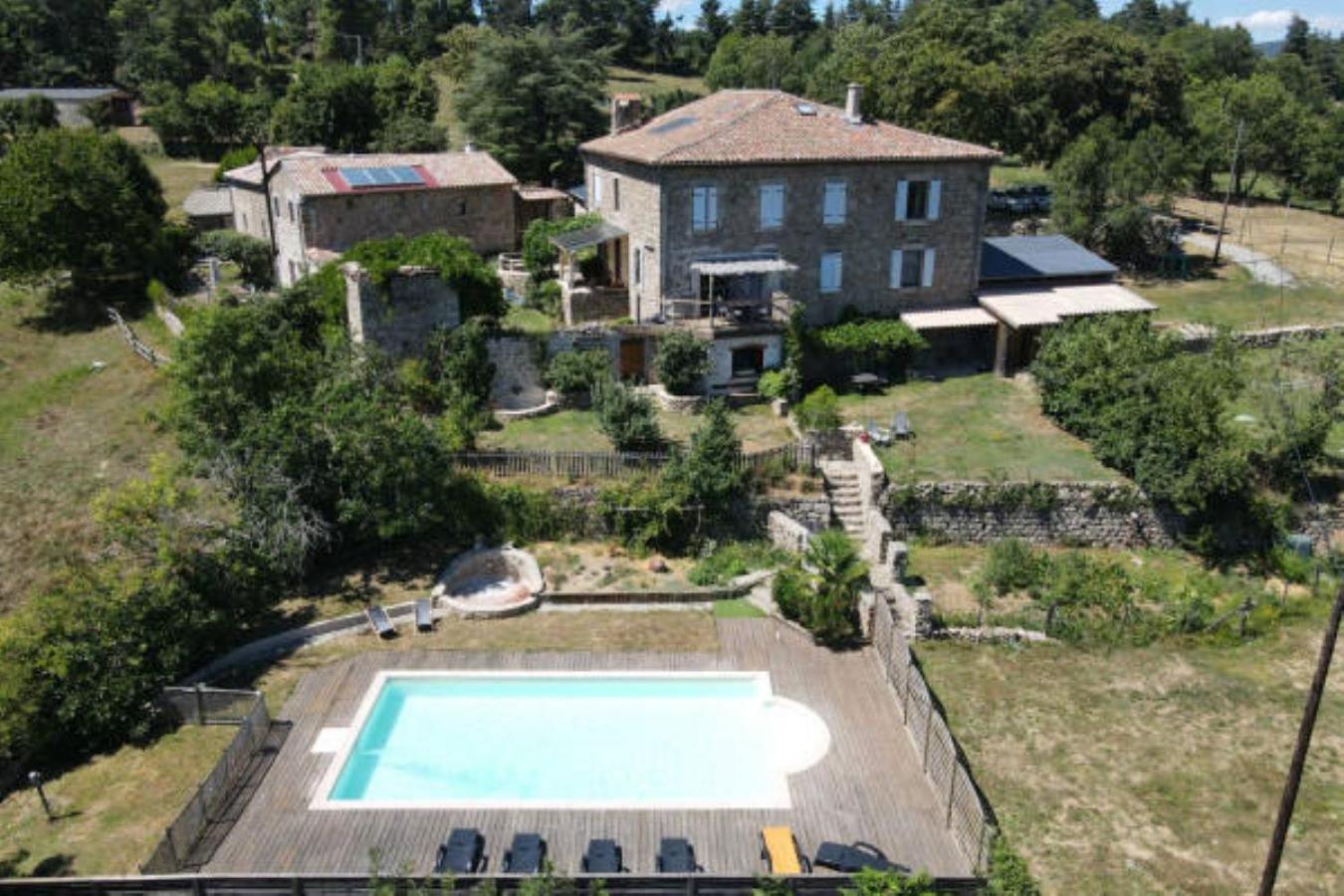 Gites Domaine De Silhac Ardeche Exterior foto